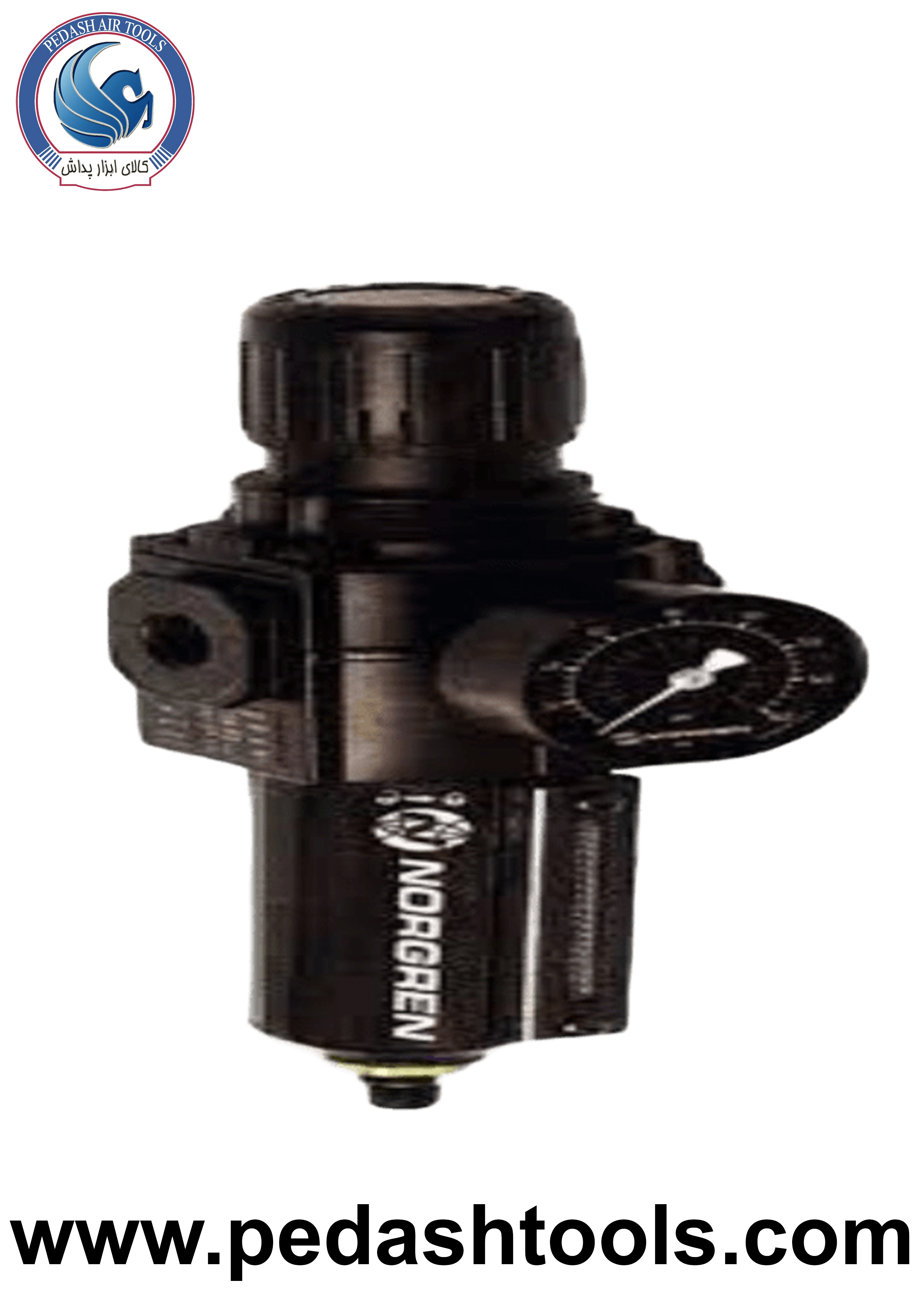 واحد مراقبت پنوماتیکی و فیلتر رگلاتور نورگرن ( Norgeran ) انگلیسی مدل B73G-2AK-AD3-NMN