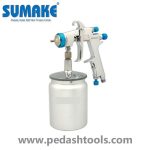 پیستوله رنگ پاش بادی کاسه زیر سه تنظیم سوماک Sumake اصل تایوان مدل SS-100S